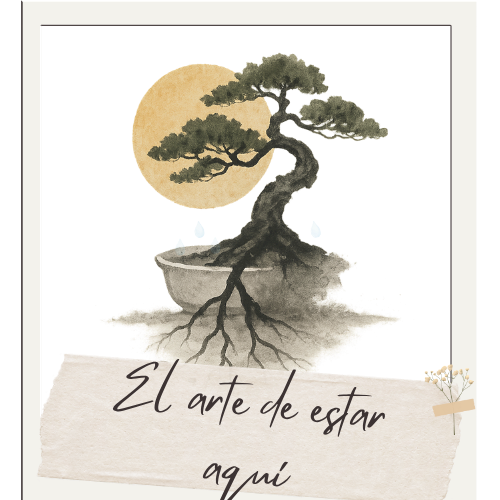 Polaroid de un bonsái, imagen del programa de mindfulness El arte de estar aquí